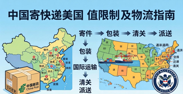 中国寄快递到美国限制及物流指南