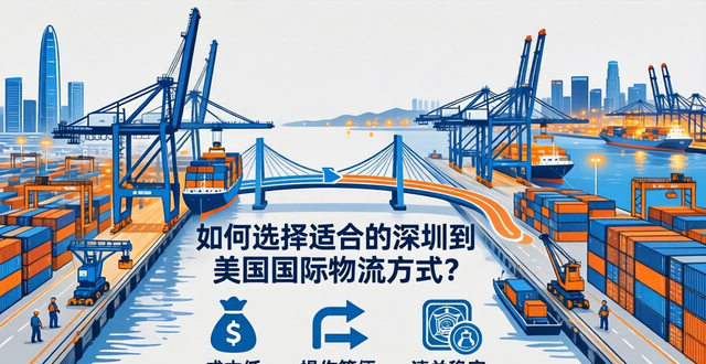 如何选择适合的深圳到美国国际物流方式？