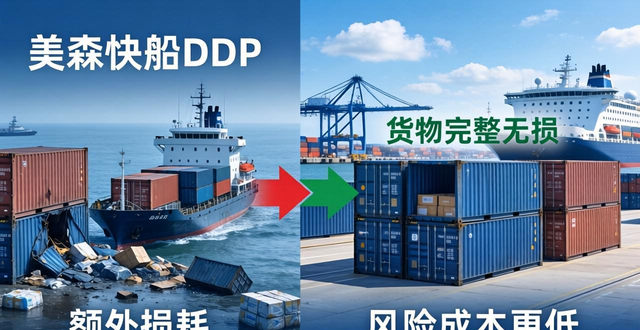美森快船DDP的价格和其他快船相比有什么优势？