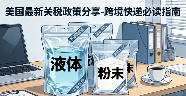 美国最新关税政策分享-跨境快递必读指南