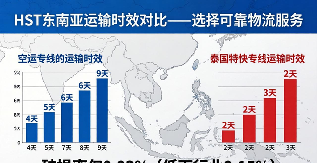 HST东南亚运输时效对比-选择可靠物流服务