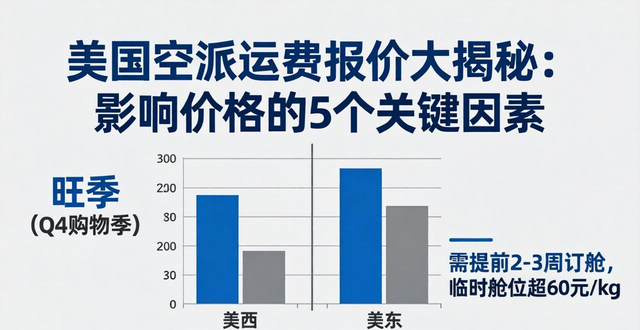 美国空派运费报价大揭秘：影响价格的5个关键因素