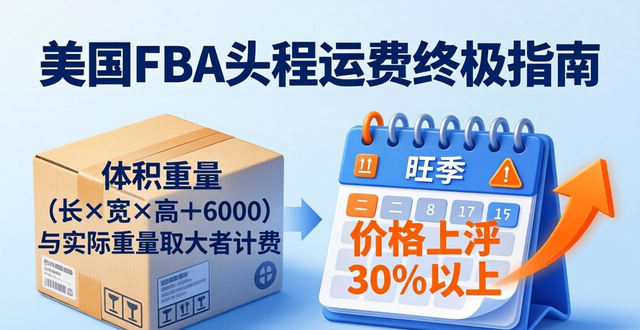美国FBA头程运费终极指南-全面解析国际物流费用