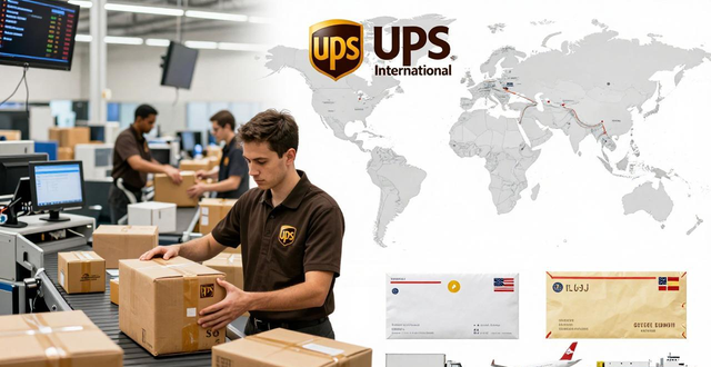 选择UPS国际邮寄服务-快速、安全、高效