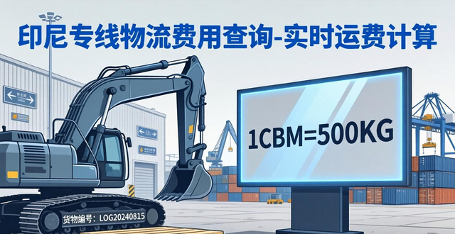 印尼专线物流费用查询-实时运费计算