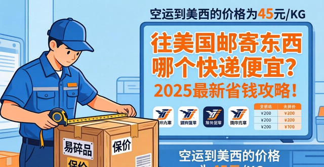 往美国邮寄东西哪个快递便宜？2025最新省钱攻略！