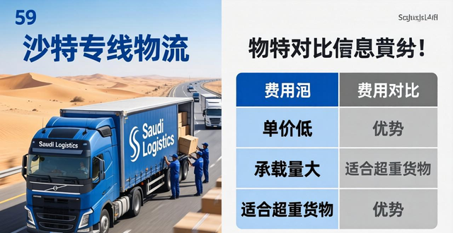 沙特阿拉伯专线物流费用对比-如何选择最优方案