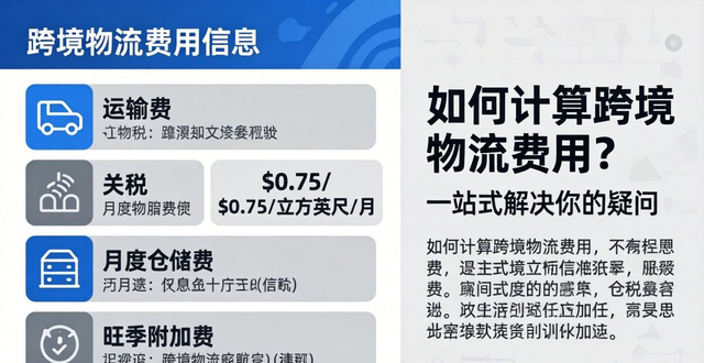 如何计算跨境物流费用？一站式解决你的疑问