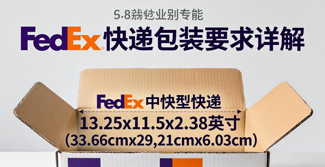 FedEx快递包装要求详解-专业包装方案