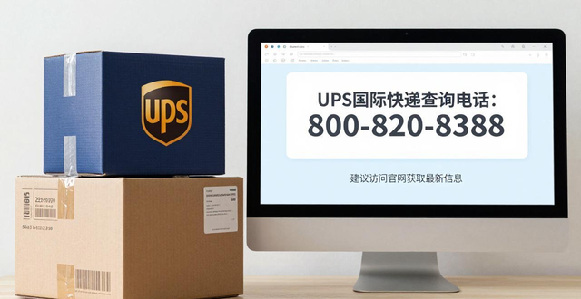 UPS国际快递查询电话：800-820-8388