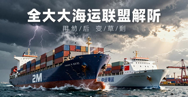 全球最大海运联盟解体与马士基单飞背后，中国的机会来了？__全球最大海运联盟解体与马士基单飞背后，中国的机会来了？
