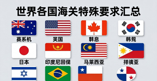 世界各国海关特殊要求汇总！附各海关防查验扣货攻略