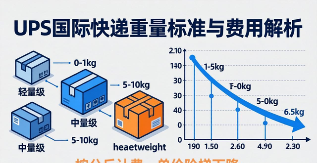 UPS国际快递重量标准与费用解析