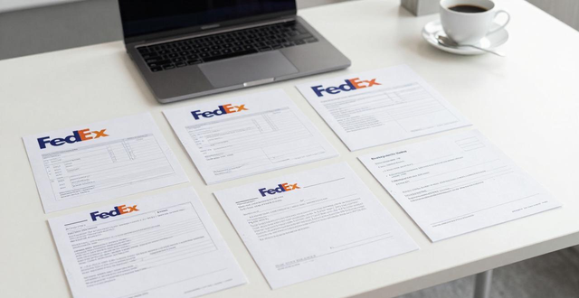 FedEx寄送服务-寄FedEx需要哪些文件和信息