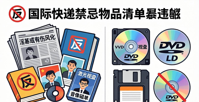 国际快递禁忌物品清单-最新整理