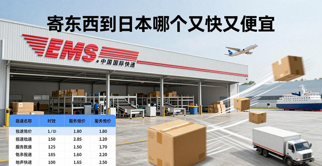 寄东西到日本哪个又快又便宜