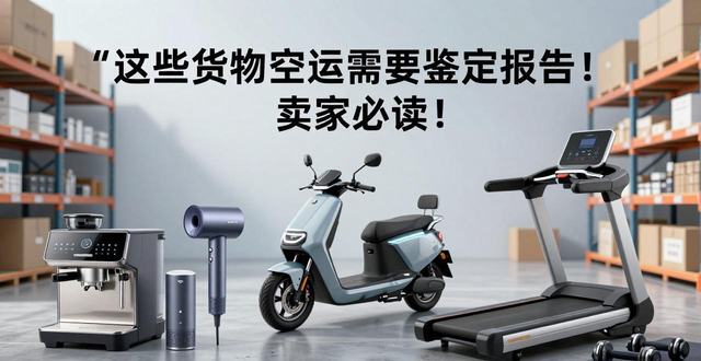 这些货物空运需要鉴定报告！卖家必读！