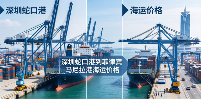 深圳蛇口港到菲律宾马尼拉港海运价格
